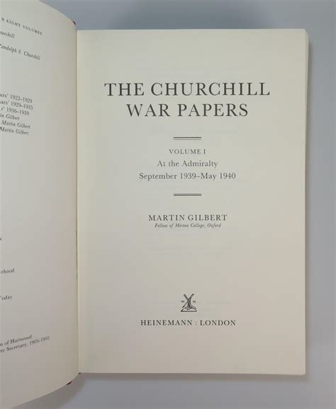 The Churchill War Papers At the Admirality Vol 1 Epub