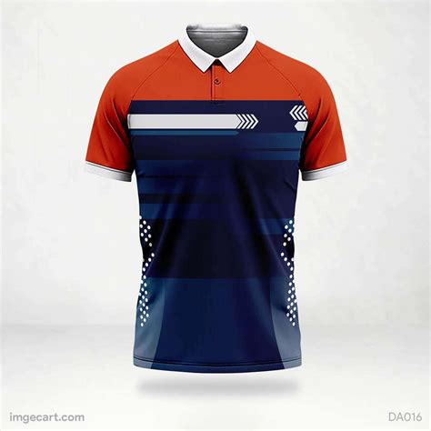 The Classic Blue and Orange Jersey