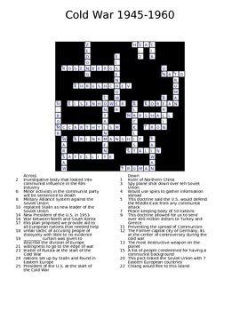 The Cold War Crossword Answer Key Doc