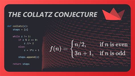 The Collatz Conjecture