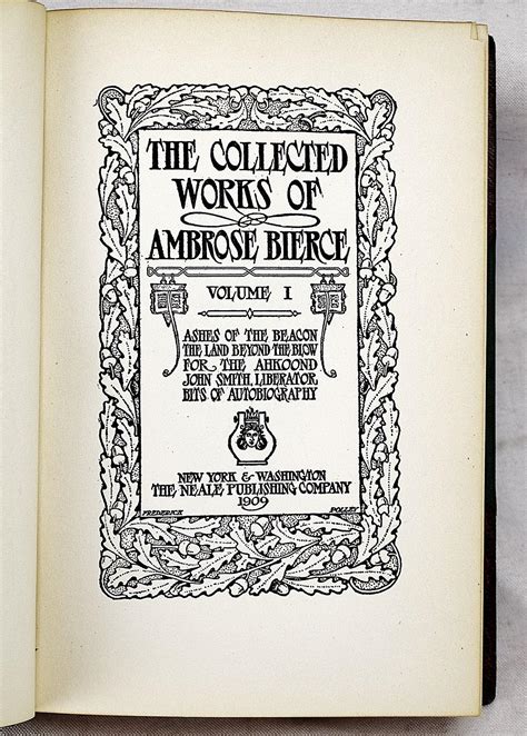 The Collected Works of Ambrose Bierce Reader