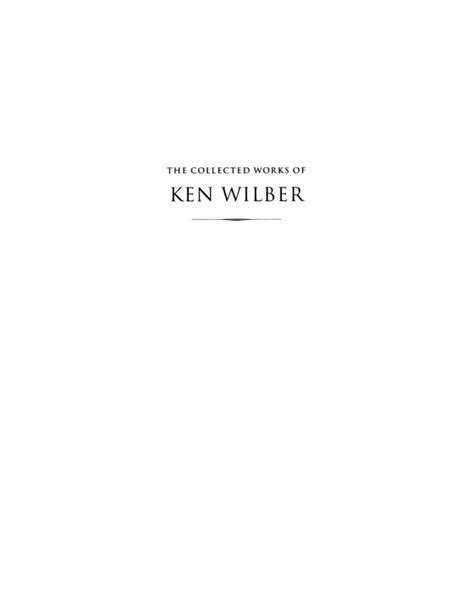 The Collected Works of Ken Wilber Volume 3 Kindle Editon