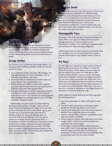 The Colossal Fury: Unleashing the Unchained Barbarian Subclass