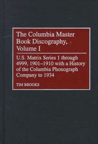 The Columbia Master Book Discography PDF