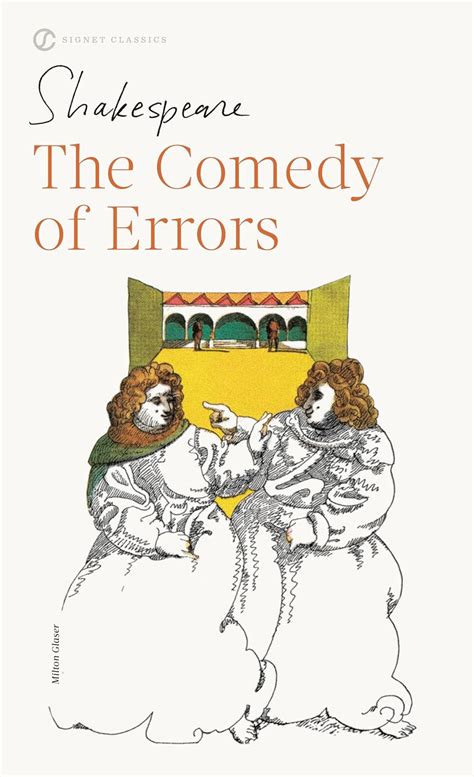 The Comedy of Errors Signet Classics Doc
