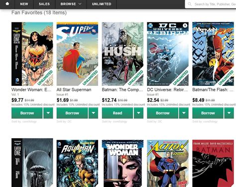 The Comixology Unlimited Library: A Universe of Comics Awaits