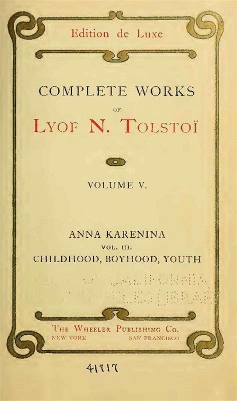 The Compete Works of Lyof N Tolstoi Volume 9 Kindle Editon