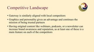 The Competitive Landscape: A Gateway to Excellence