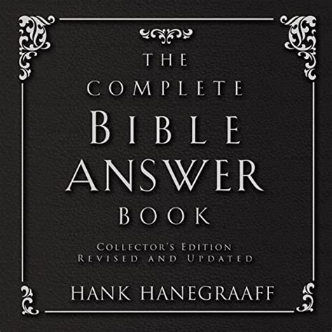 The Complete Bible Answer Book Answer Book Series Reader