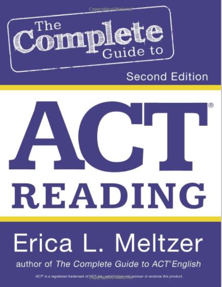 The Complete Guide to ACT Reading 2nd Edition Doc