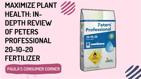 The Complete Guide to Peters Fertilizer: 5 Must-Know Benefits for Optimal Plant Health