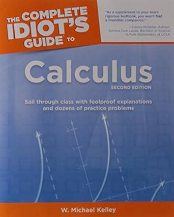 The Complete Idiot's Guide to Calculus 2nd Kindle Editon