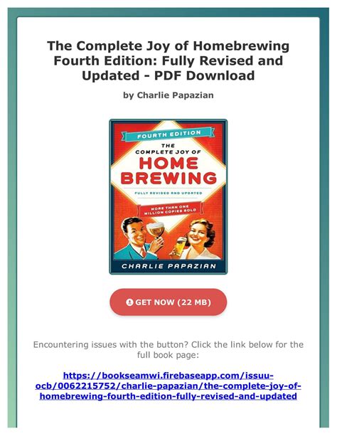 The Complete Joy of Homebrewing Fourth Edition Fully Revised and Updated PDF