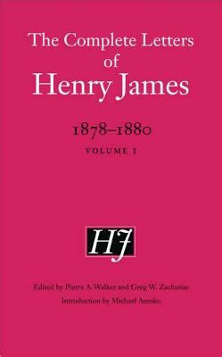 The Complete Letters of Henry James 1878-1880 Volume 1 Kindle Editon