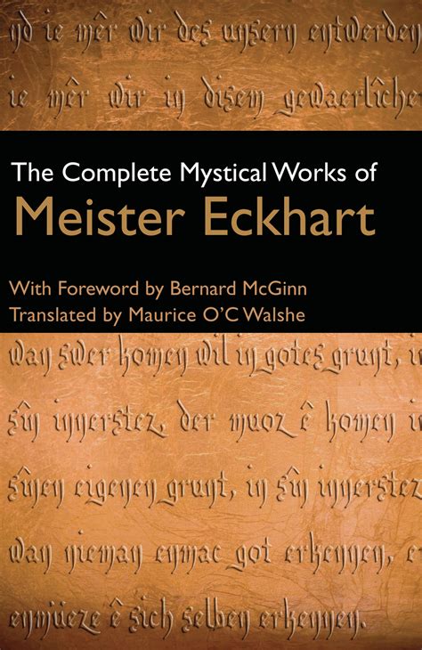 The Complete Mystical Works of Meister Eckhart PDF