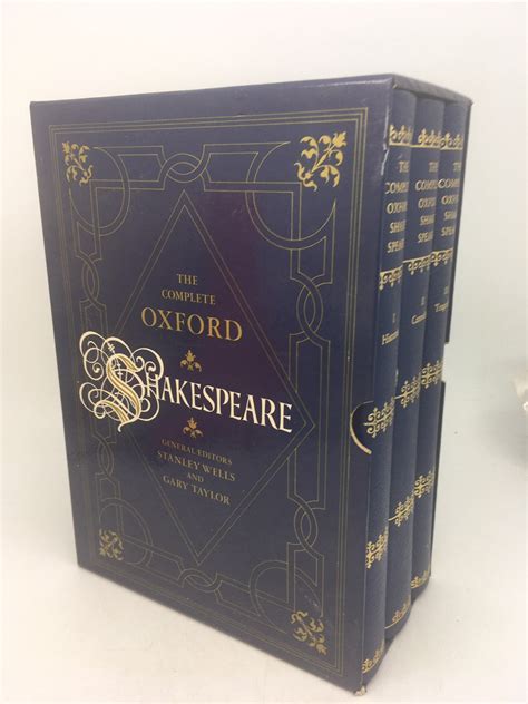 The Complete Oxford Shakespeare Histories Comedies Tragedies 3-volume cased set The Oxford library Epub