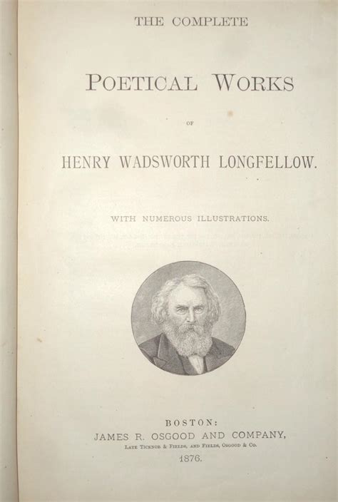 The Complete Poetical Works of Henry Wadsworth Longfellow Kindle Editon