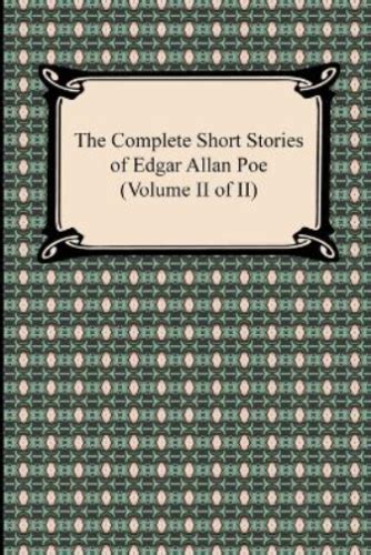 The Complete Short Stories of Edgar Allan Poe Volume I of II Epub