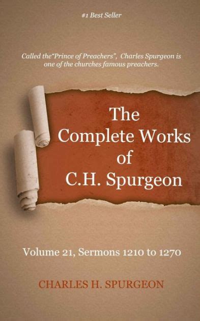 The Complete Works of Charles Spurgeon Volume 21 Sermons 1210-1270 Epub