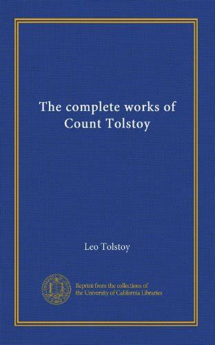 The Complete Works of Count Tolstoy V 17 Doc