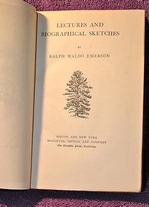 The Complete Works of Ralph Waldo Emerson Lectures and Biographical Sketches PDF