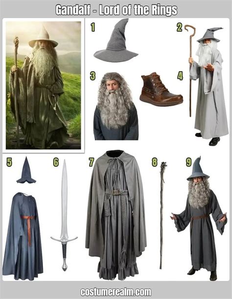 The Components of Gandalf's Outfit