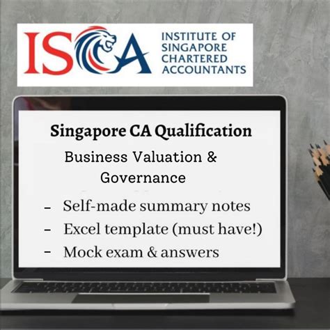 The Comprehensive Guide to Singapore Chartered Accountant (SCA) Qualification