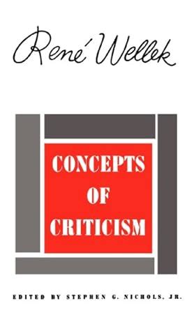 The Concepts of Criticism Epub