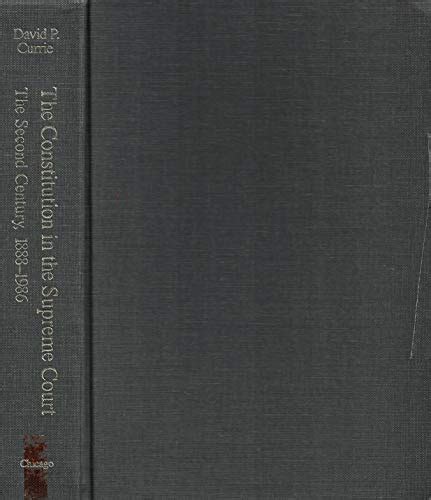 The Constitution in the Supreme Court The Second Century PDF