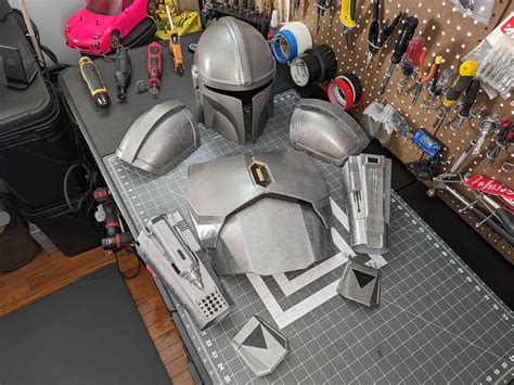 The Construction of the Mandalorian Suit