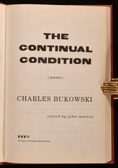The Continual Condition: Poems Epub