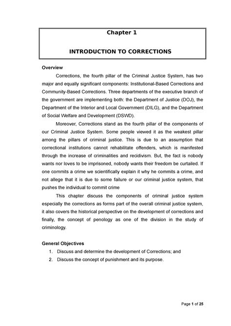 The Correctional System, an Introduction Doc