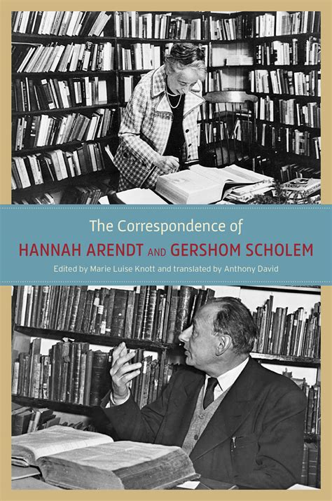 The Correspondence of Hannah Arendt and Gershom Scholem Epub