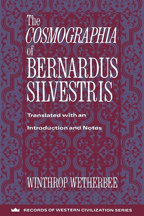 The Cosmographia of Bernardus Silvestris Doc