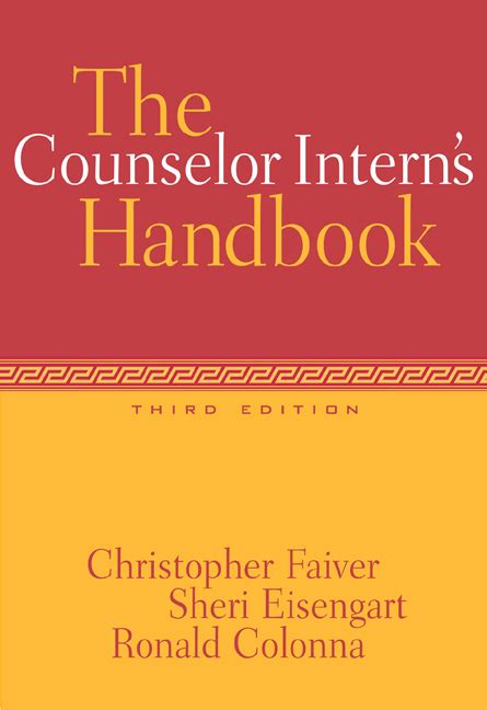 The Counselor Interns Handbook Ebook Doc