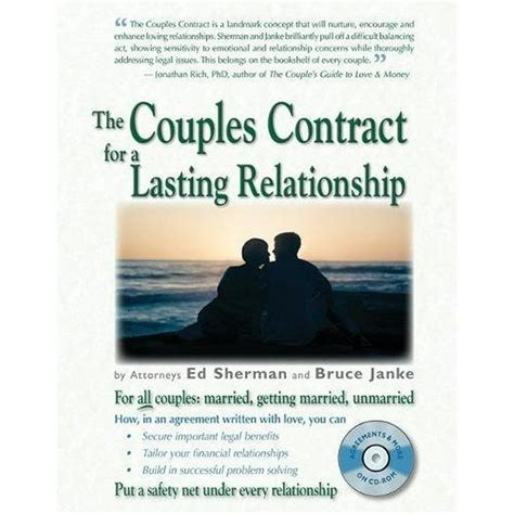 The Couples Contract for a Lasting Relationship Epub