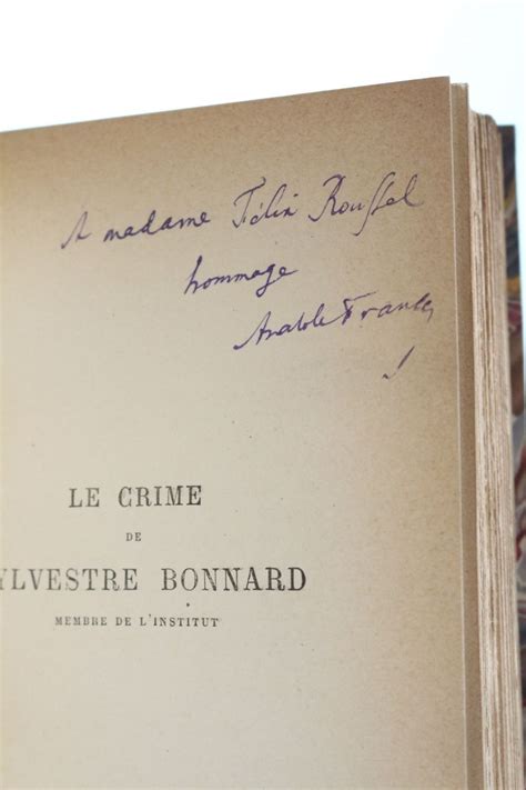 The Crime of Sylvestre Bonnard... Epub