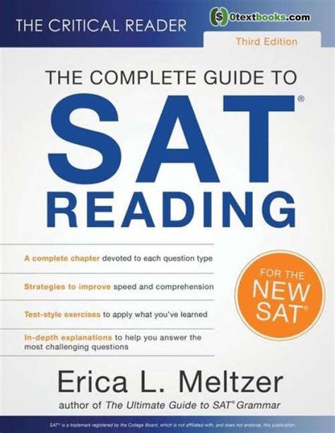 The Critical Reader 3rd Edition The Complete Guide to SAT Reading Doc