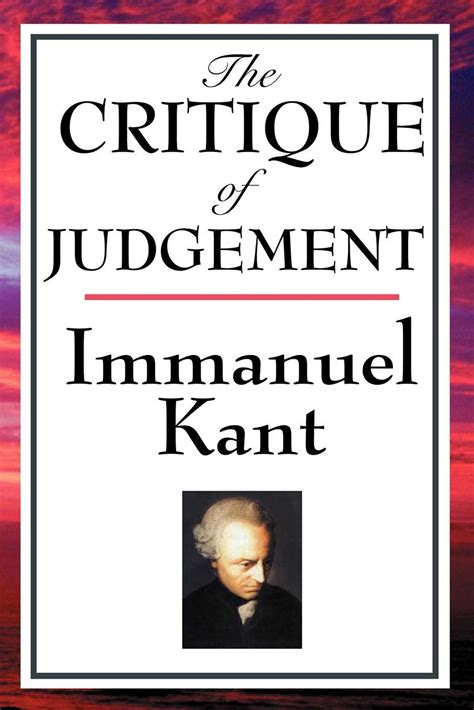 The Critique Of Judgement by Immanuel Kant PDF