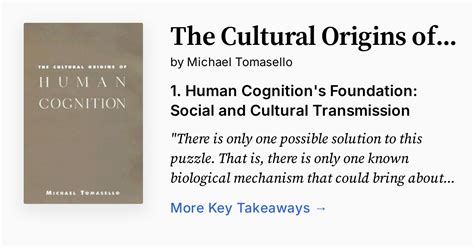 The Cultural Origins of Human Cognition PDF