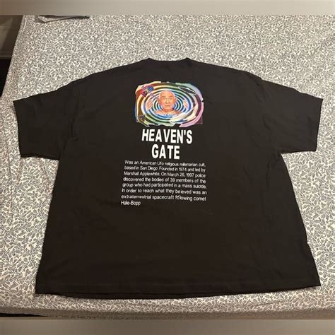 The Curious Case of the Heaven's Gate Shirt: A Symbol of UFO Cults and Millennial Prophecy