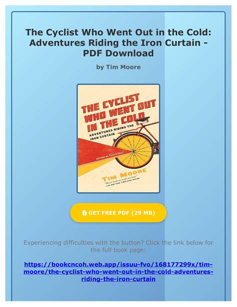 The Cyclist Who Went Out in the Cold Adventures Riding the Iron Curtain Reader