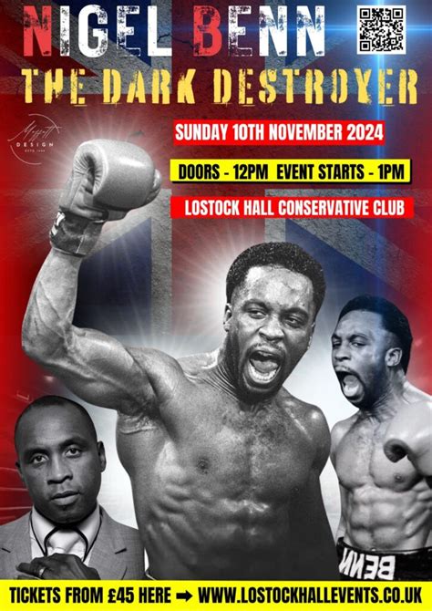 The Dark Destroyer: A Comprehensive Guide to Nigel Benn's Legendary Boxing Career