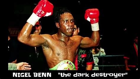 The Dark Destroyer: An In-Depth Look at Nigel Benn, the Brutal British Boxer