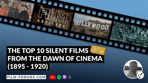 The Dawn of Cinema