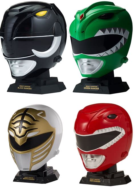 The Dawn of the Power Rangers Helmets