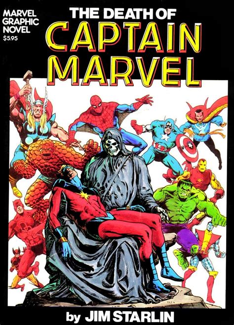 The Death of Captain Marvel Kindle Editon