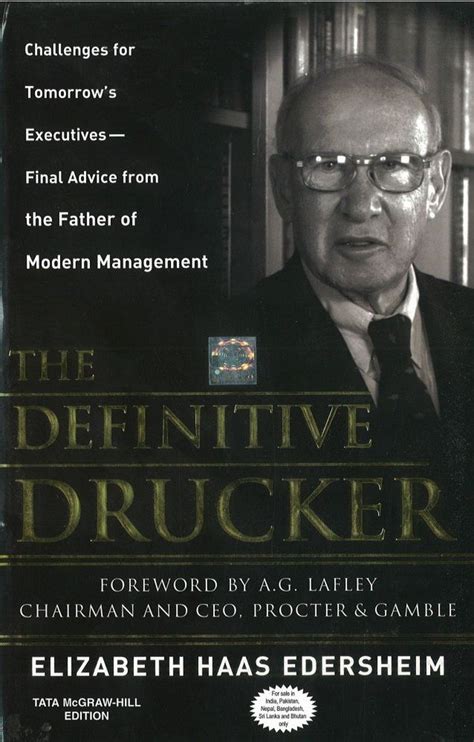 The Definitive Drucker Challenges For Tomorrow's Executives -- Final Advice PDF