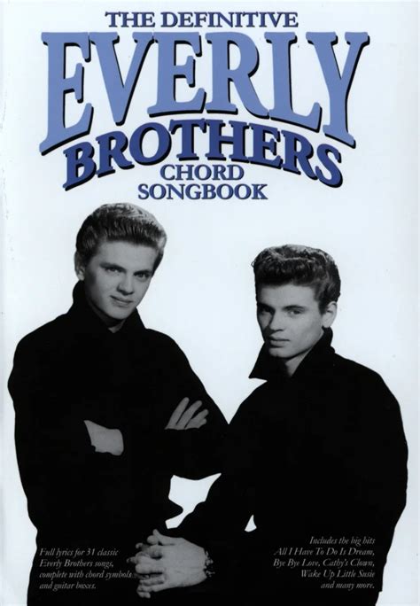 The Definitive Everly Brothers Chord Songbook PDF