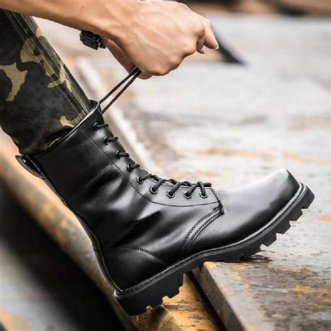 The Definitive Guide to Military Boots for Men: Protect Your Feet and Conquer the Battlefield